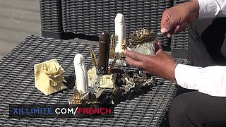 Lewd harlot amateur porn scene