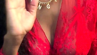 Big boobs milf masturbates with her dildo