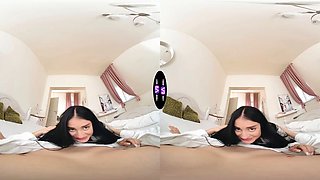 Spa babe ara mix takes facial cumshot then hauls him to the pool - tmwvrnet