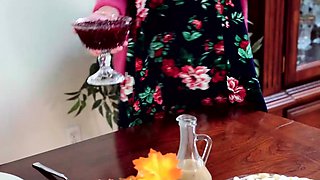 Thanksgiving Family FFM With Insatiable Avi Love