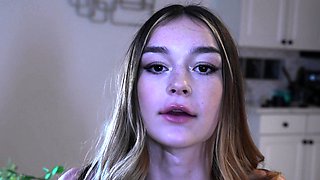 Horny Della Cate sucks and fucks stepbro
