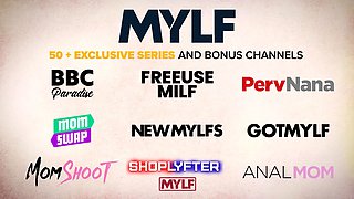 2 fresh cougar divorcees have their first son-in-law interchange and they hardcore love it - momswap