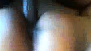 Cheating housewife DP fucked in threeway bb