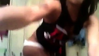 Black Amateur Strippers on Webcam