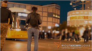 Mr. White And Wolf Wagner In Feisty German Milf Rubina Fucked Outdoors