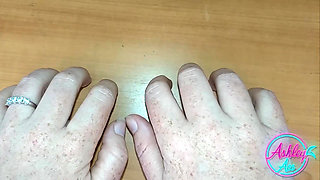 Ashley Ace Fingernail Tapping