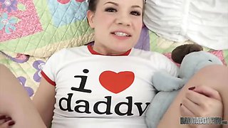 For FATHER'S DAY Play Time, She Wants Daddy's Cock