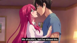 Little secret of stepmom and stepson alone at home