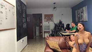 My Friends Get Fucked In My Office