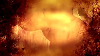 Mya's tight pussy fucked hard from Behind