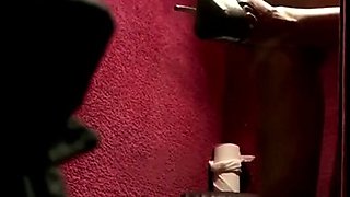 Stripper private dance in peepshow