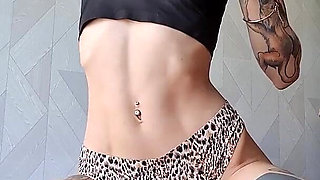 Wow, What a Flawless Belly and Abs