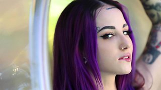 A tattooed beauty Valerica Steele gets fucked by Lucas Frost in the pool.