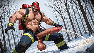 Hardcore Ai Porn Featuring Hot Hung Firemen