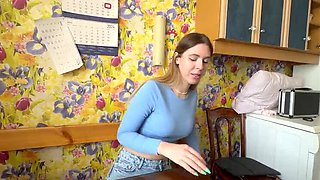 Step Sister Candy Or Dick? Snickers Lookalike Blowjob Facial