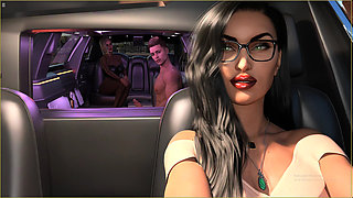 Lady Boss Megan Allows Her Secretary Nichole Giving Me a Blowjob