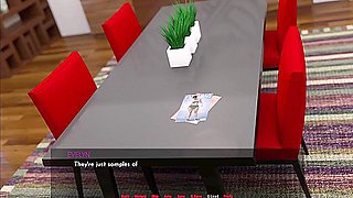 Car Toon - Twink Admiring His Beautiful Futa Stepmom View