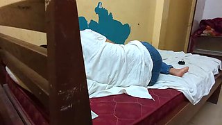 Stepmom Cheats With Stepson In Hotel Bed 4K - Romi Lusty Hot Fucking