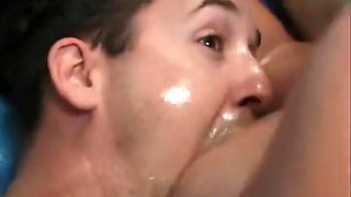 Sexy Bitch Gets Her Cunt Fucked And Face Jizzed