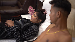 Indian Step brother and step sister Hardcore sex Sanjana