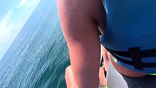 JetSki POV Fuck With Wild Mackenzie Mace And Aquatic