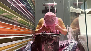 Callie Gets Pink Gunged