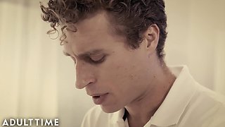 Elegant mature Erica Lauren seduces a young stud