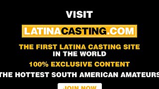 18yo Brazilian Gets Railed HARD At Fake Casting