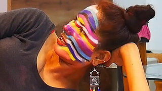 Sexy Wife Cheating Husband for Young Homecook 1