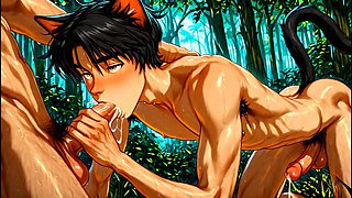 3d, gay animation, japanese