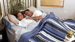 Stepdaddy Farts on Step Stepdaughter Before Fucking Her