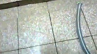 Malaysian Man Masturbates in a Toilet - Amateur Asian Solo