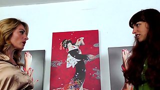 Office Tickle Catfight: Casting Battle Coochie-Coo!