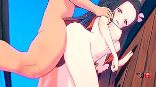Demon Slayer Hentai - Nezuko Enjoying Being Fucked