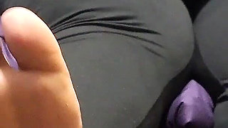 SSBBW New Orleans Finest Jackie's Size 10 Feet Gets Sucked on with Her Explosive Foot Job