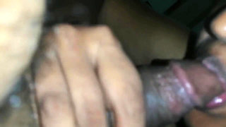 Father in Law's Gigantic Dick Hangs Out Under His Sarom for Step Daughter