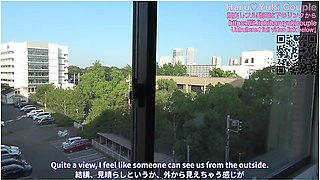 Exposed Sex With My Fair-skinned, Cute Girlfriend By The Window