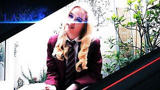 Classy women's school uniform (18+) xxx