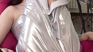 goddess yoga time in sexy dress