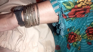 I gave my girlfriend a hug.