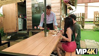 Lascivious Denis and Lunita's latina sex