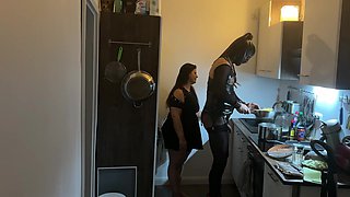 Fetish Lofts Cooking Session with TV Slave Part 3-4.