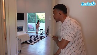 Naughty Teen Stepsister Seduces Step Brother to Fuck her for the first Time