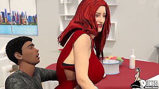 Kinky stud takes out his sexual frustrations on his best friend's big ass