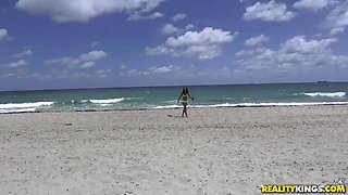 Yellow Bikini - With Vienna Black