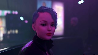 Neon Nights A Cyberpunk Tale of Unbridled Lust and Desire