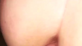 Amateur chick with a fat ass is punished with rough anal