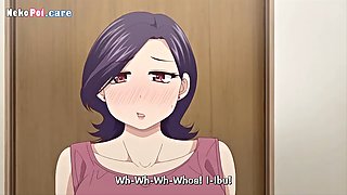 Anime milf gets pregnant and cheats on her husband in sexy hentai storyline