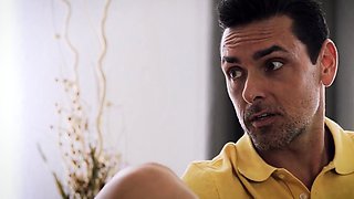 Blonde Bombshell Addison Vodka's Artistic Erotic Tease