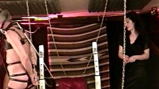 Horny French Sluts Enjoying BDSM Orgy Action
